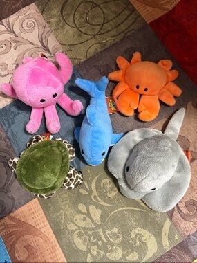 🐬Adventure Planet, Lot of 5 Sea Creatures🐙
